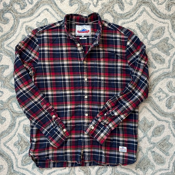 Penfield Other - Penfield Men's Plaid Shirt - Navy, Red, Cream